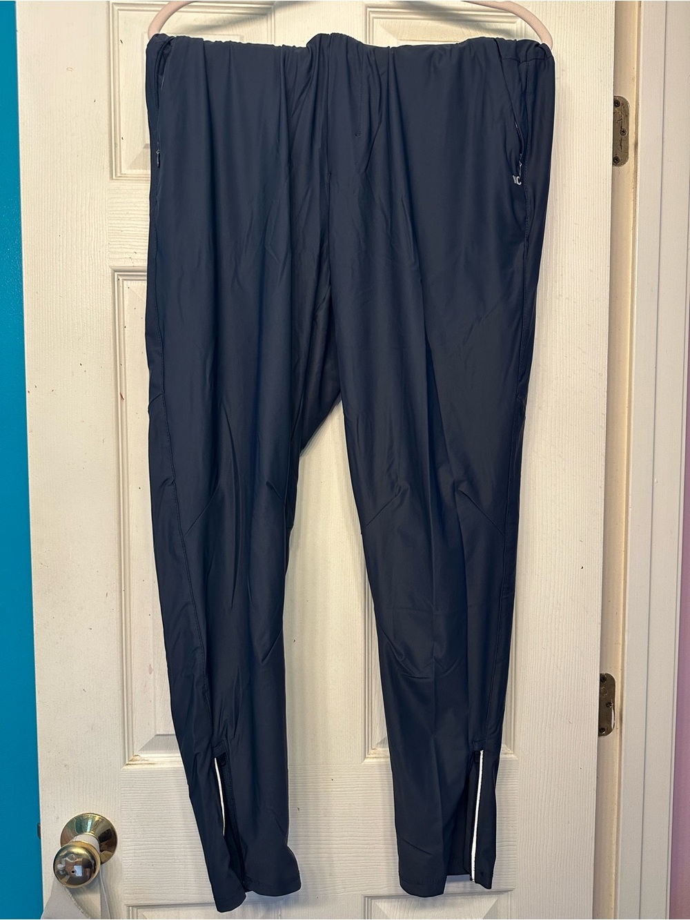Kenneth Cole Black Athletic Jogger Pants